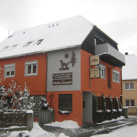 Gasthaus Zur Wolfsschlucht Sugenheim Exterior photo